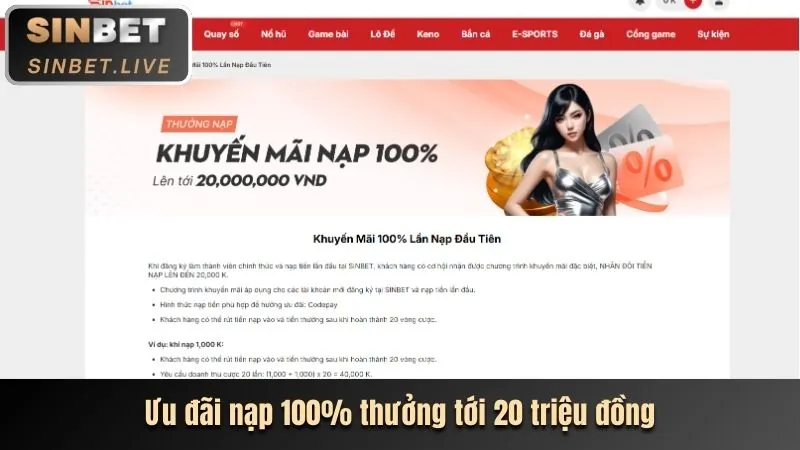 Khuyến mãi chào mừng Win50